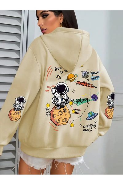 Vordevia Special Design - Φούτερ με στάμπα Astronaut