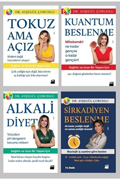 Doğan Novus Ayşegül Çoruhlu Alkali Diyet Seti 4 Kitap