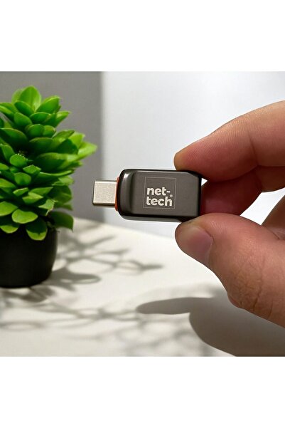 Nettech Samsung/Huawei/Xiaomi ve iPhone 15 Uyumlu Dönüştürücü - USB 3.0 To Ty...