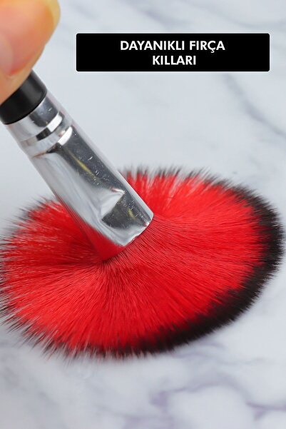 MUJGAN 7'li Fırça Seti Metal Kutulu Siyah