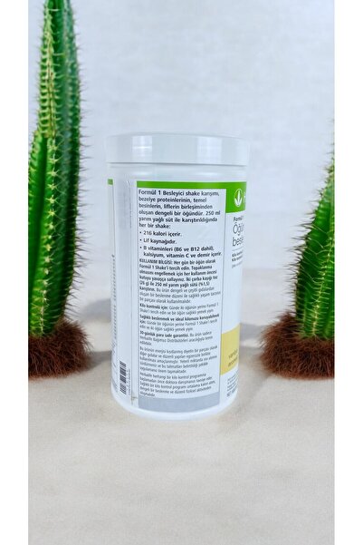 Herbalife Formül 1 Öğün Yerine Geçen Besleyici Shake Karışımı Vanilya 550 Gr.