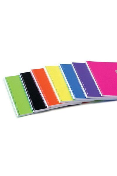 Komeks Copertă din plastic pentru caiet în spirală în carouri 144 Yp A4 144/4 Sa4-6 Pachet-6-pachet