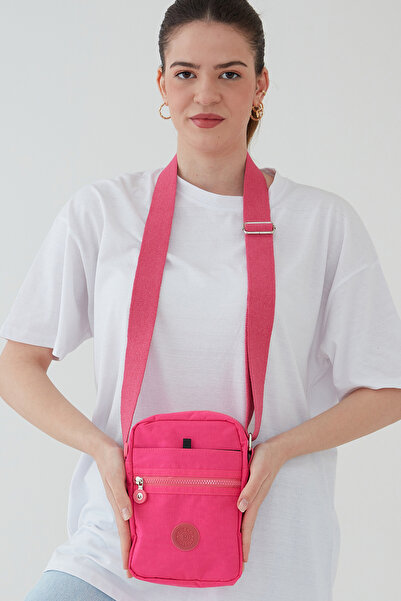 Rosso Collina موديل أوترانتو للموسم الجديد - قماش مجعد مقاوم للماء، حقيبة كتف...