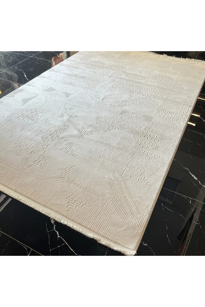 İpek Halı İpek Halı Sardes 6477 Krem Modern Salon Halısı