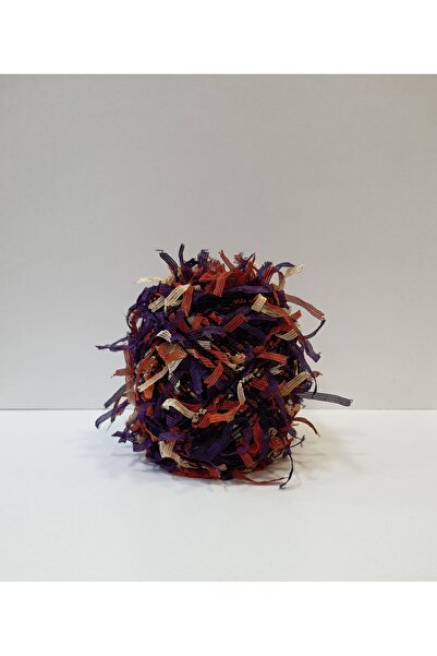 İPLİKOUTLET Mor Turuncu Renkli Çapari İp 200 Gram