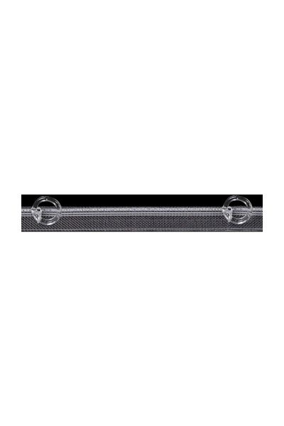NEN Bandă Cortina Dublu 1 Cm Lățime Extrafor cu Inel Transparent 5 m