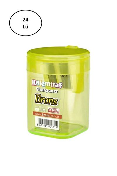 Brons BR-571 24-Piece Sharpener Set with Cylinder Chamber