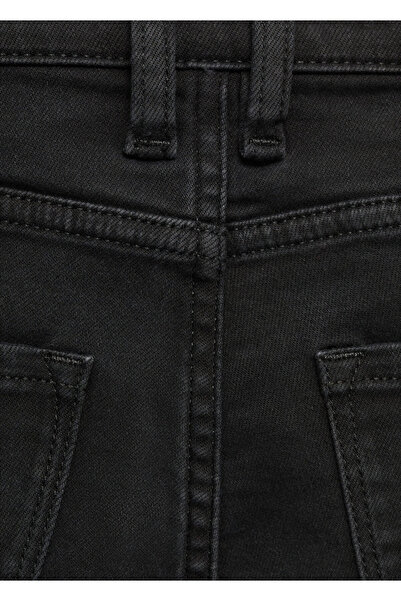 MANGO Woman Siyah Denim Kadın  Jeans 67110347