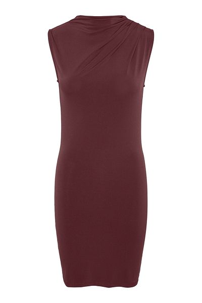 PIECES SL Draped Dress for Women