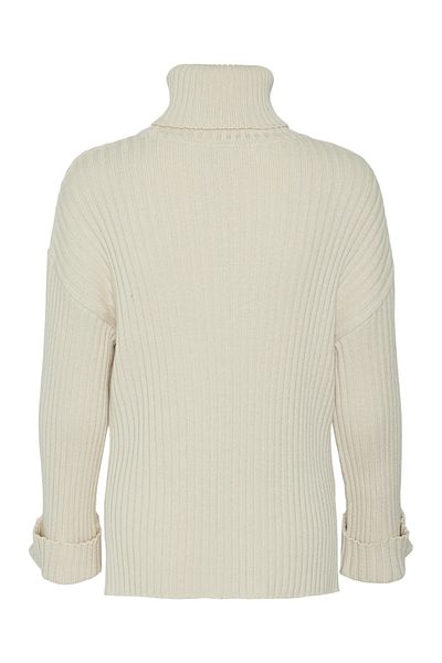 YAS. Damen Pullover Besticktes Sweatshirt Co50/pc50