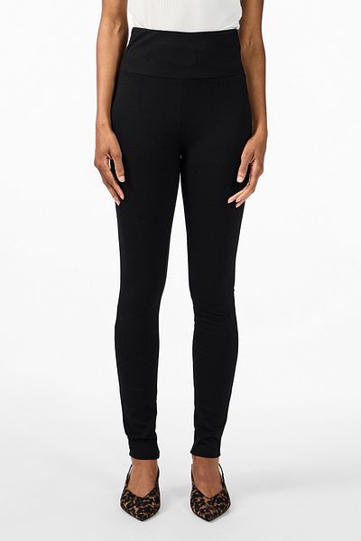 YAS. Y.A.S. für Damen und Mädchen, schwarze Strumpfhosen