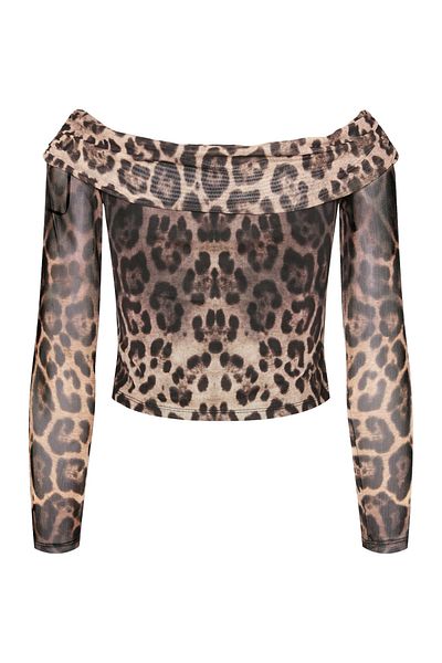 PIECES Pcaleo Ls Top z odkrytymi ramionami - model Jrs D2d