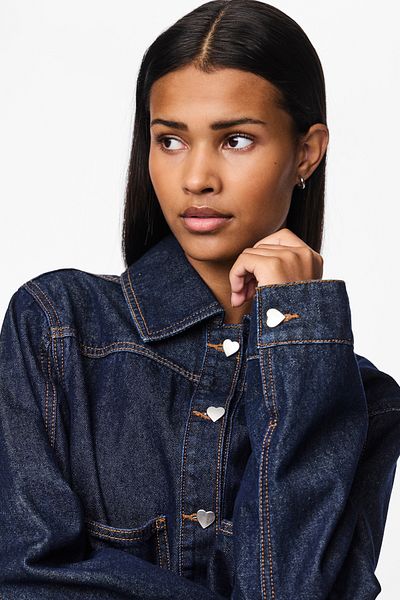 PIECES JACHETA WOV CO100 FEM