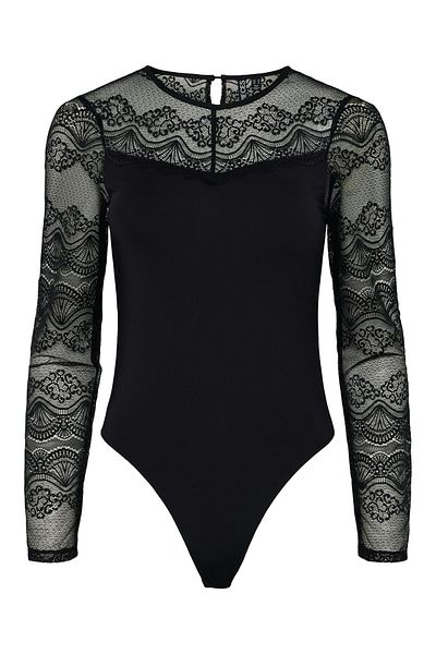PIECES Pcsinna Ls - Bodystocking Noos Design