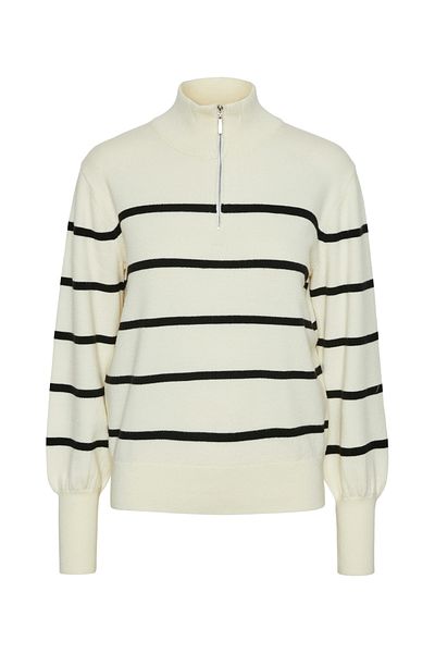 YAS. Damen Pullover mit Stickerei Vle52/pl28/nyl20