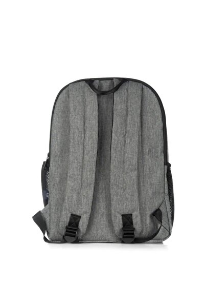 GAP Original Backpack Double Compartment Gray Melange