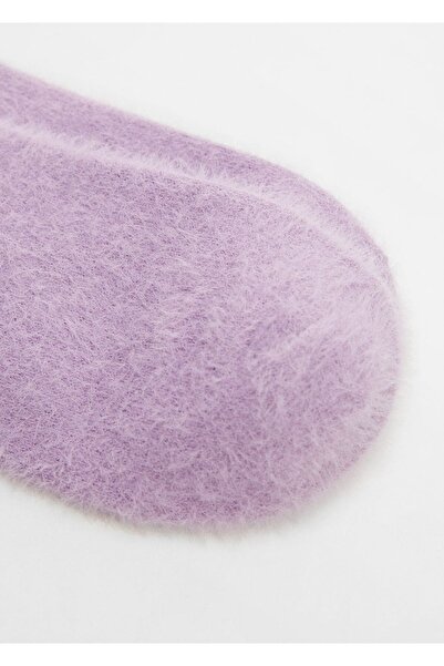 MANGO Woman Yumuşak Apreli Çorap