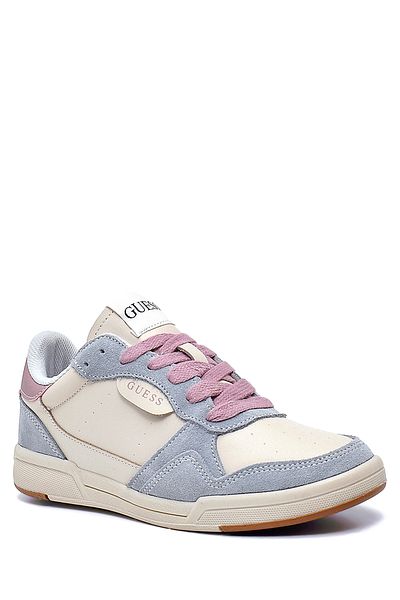 Guess Pantofi de piele Jinny pentru femei - FL6JI9SUE12-ALBASTRU
