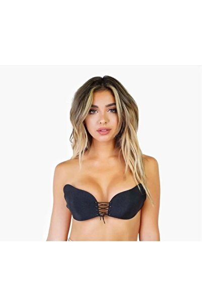 EDLİNGERİE Černá vyplňující přilnavá motýlková podprsenka