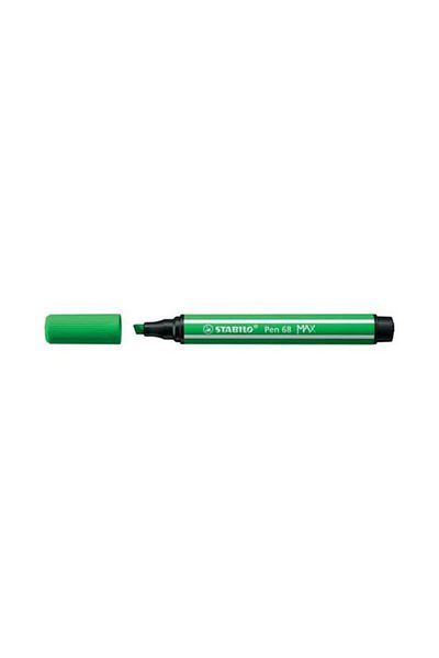 Stabilo Leaf Green Felt Tip Pen - 68 Max, 768/43-5-Pkt