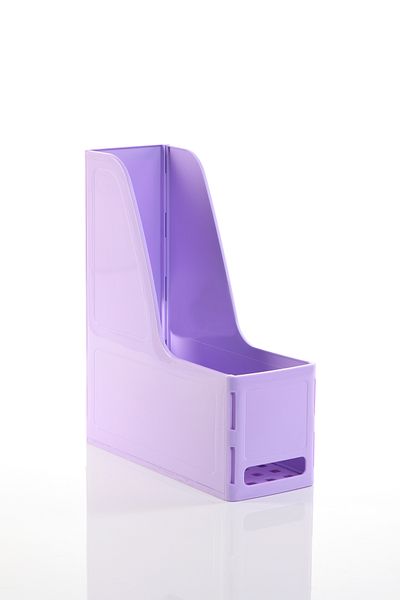 as alpa store Ops Mg 101 A4 Plastic Vertical Wide Box Folder Magazine (Demonte)