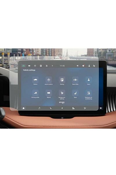 Engo Skoda Kodiaq 13 Inch - Matte Screen Protector, Transparent Multimedia