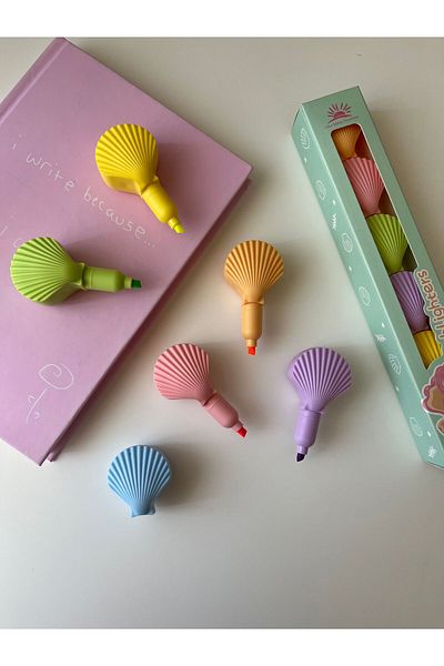 Hara Company Sea Shell Patterned Sweet Pencil