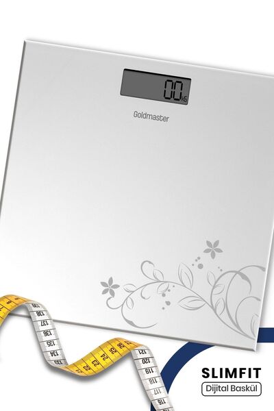 GOLDMASTER Slimfit Geniş Ekran 180kg Kapasiteli 5mm Dayanıklı Temper Camlı Be...