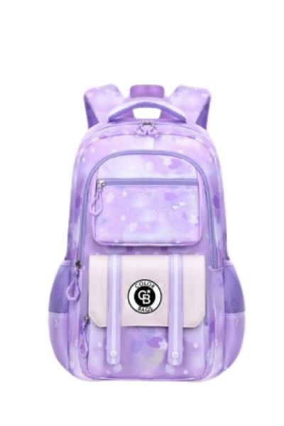tiny wood Girl's Primary School Bag - Ultra Light, Pink-lilac, Junior High School School Bag
