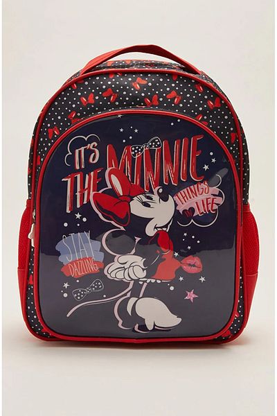 Minnie Mouse 3-piece School Set - Primary School Bag, Lunch Box and Water Bottle
