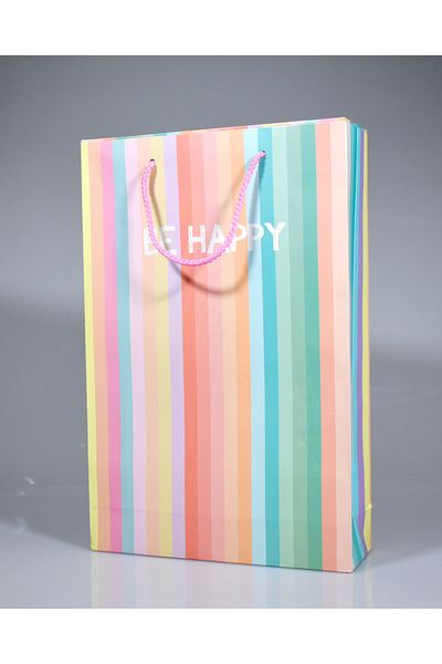 4nio Картонена торбичка Happy Gift - удобен и стилен дизайн