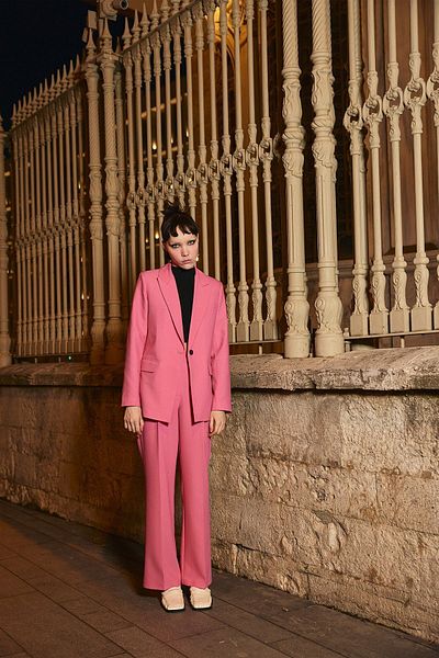 VATKALI Lange Hose in Rosa