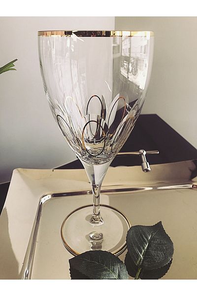 Paşabahçe 44876 Oval Decorative Glass - 6 Pieces, 400 Cc