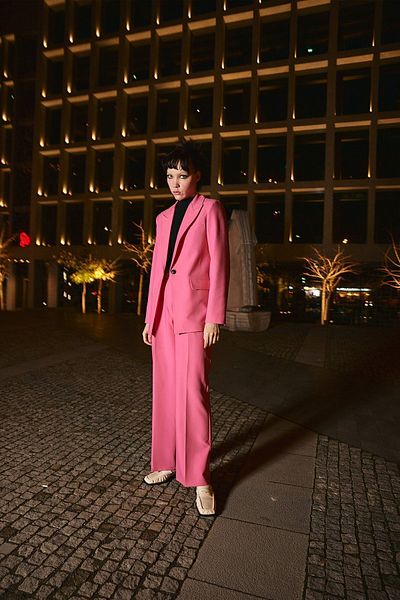 VATKALI Lange Hose in Rosa