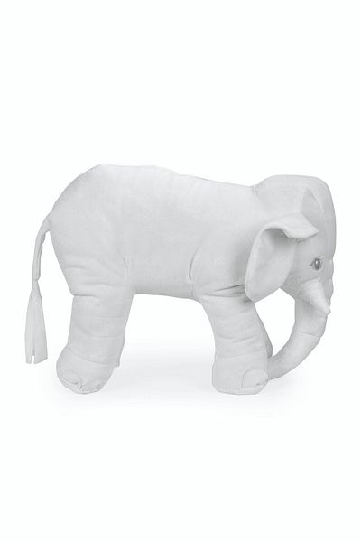TOKKO 60 cm Plush Soft Elephant - XL Giant Size White Baby Friend Sleeping Support