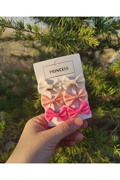 MutluBiDünya Lily Kız Bebek Çocuk 3 Çift Klipsli Mini Toka