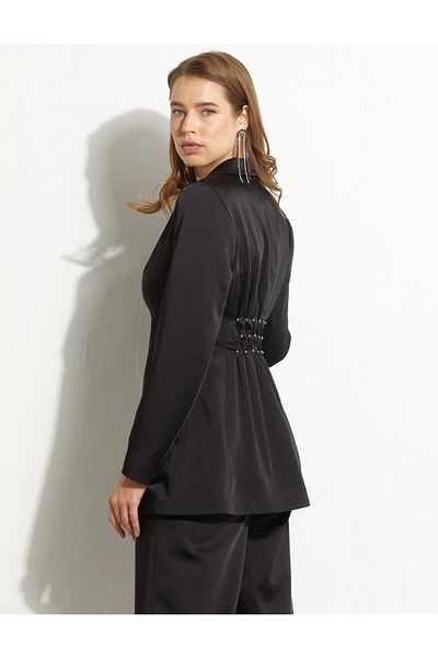 Kayra Jacket Trousers Double Suit Black