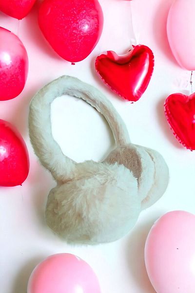 LadyColor Plush Earmuff Valentine's Day Gift