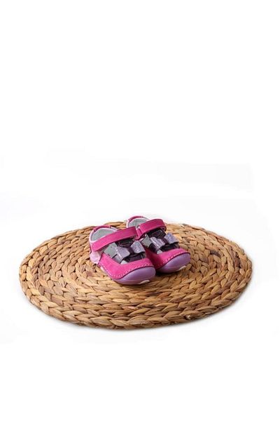 Papuçcity 02886 حذاء جلدي للفتيات من Ortho Pedic First Step