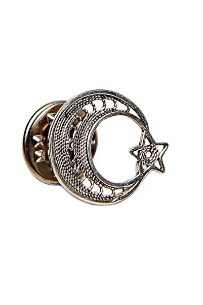 Söğütlü Silver Ayyıldız Oksitli Rozet rozet50