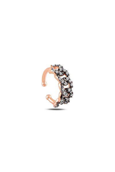 Söğütlü Silver Gümüş Zincir Modeli Kıkırdak Küpe Sgtl10053