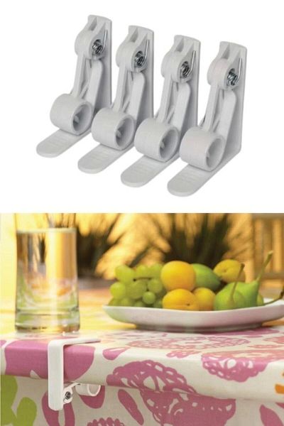 MaviEv 4 Pieces Spring Tablecloth Latch Spring Table Latch