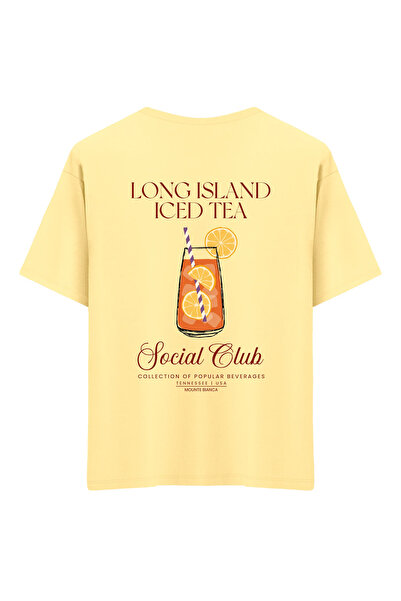 Mounte Bianca Unisex Long Island - Oversize majica