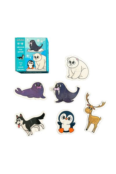 Neobebek Baby Puzzle Arctic Animals