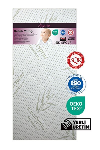 Mega Life 15 cm Bebek ve Çocuk Yatağı Sünger Park Yatak Anne Yanı ve Bebek Yatakları Ultra Lüx Full Ortopedik