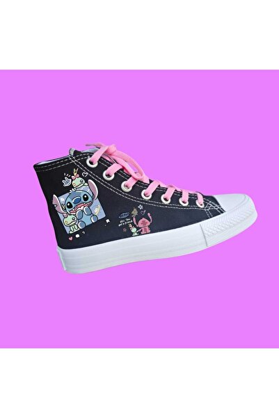 LİASSHOES Pantofi Camavar Blue Cute pentru fete - Pantofi de școală cu imprim...