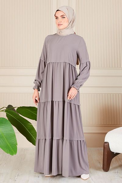 fistan Medina Mother and Prayer Dress - Μεταξωτό Σχέδιο Hijab, Κομψό και Κομψό