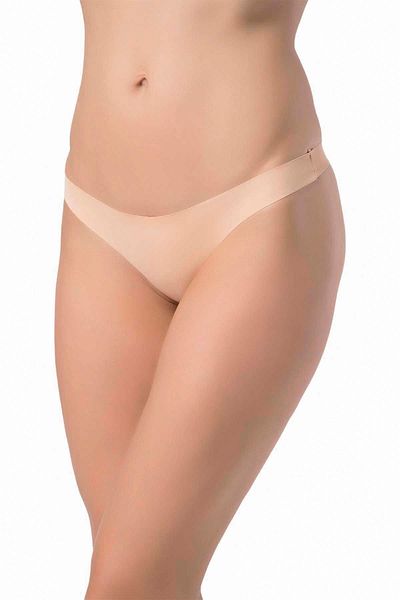GECKO COLLECTION Thong Laser Cut Seamless Non-Marking Women's Panties 3 Pieces