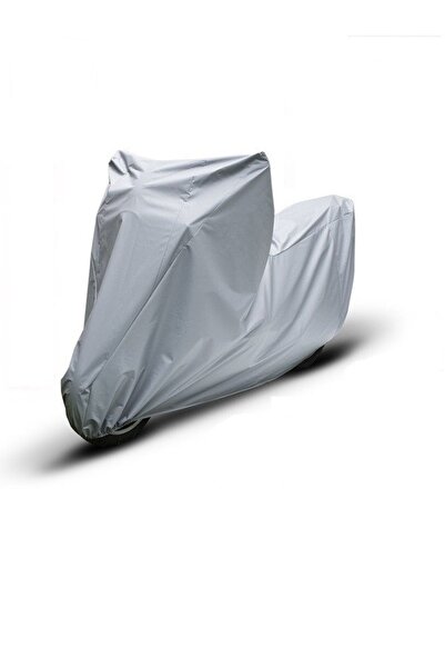 CoverPlus Arora Safari 50 - مشمع دراجة نارية رمادي، حقيبة متوافقة مع الأرشيف