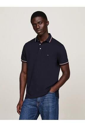 Tipped polo top